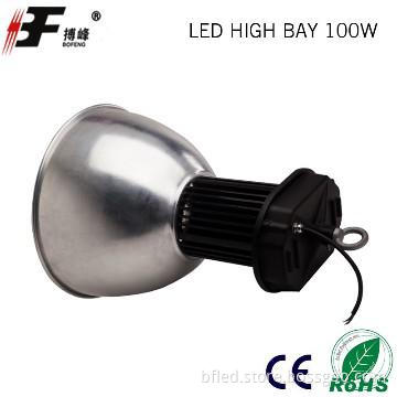 Soft light output led 100w high bay lamp for station 2600k 7000k